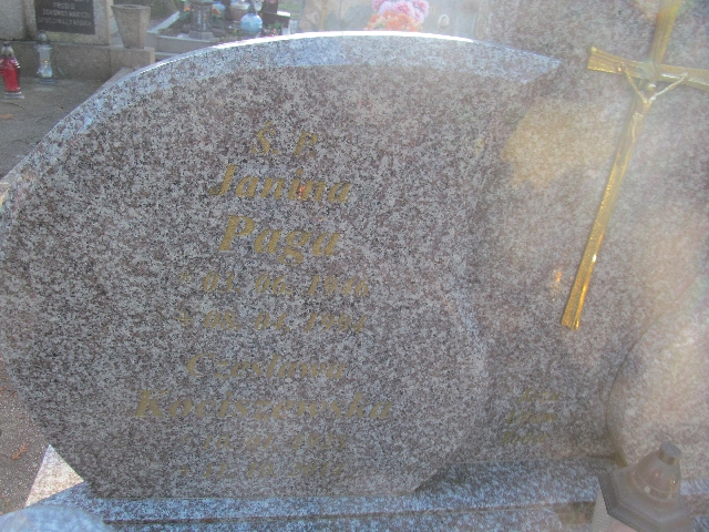 Czesława Kociszewska  1929 Piecki - Grobonet - Wyszukiwarka osób pochowanych