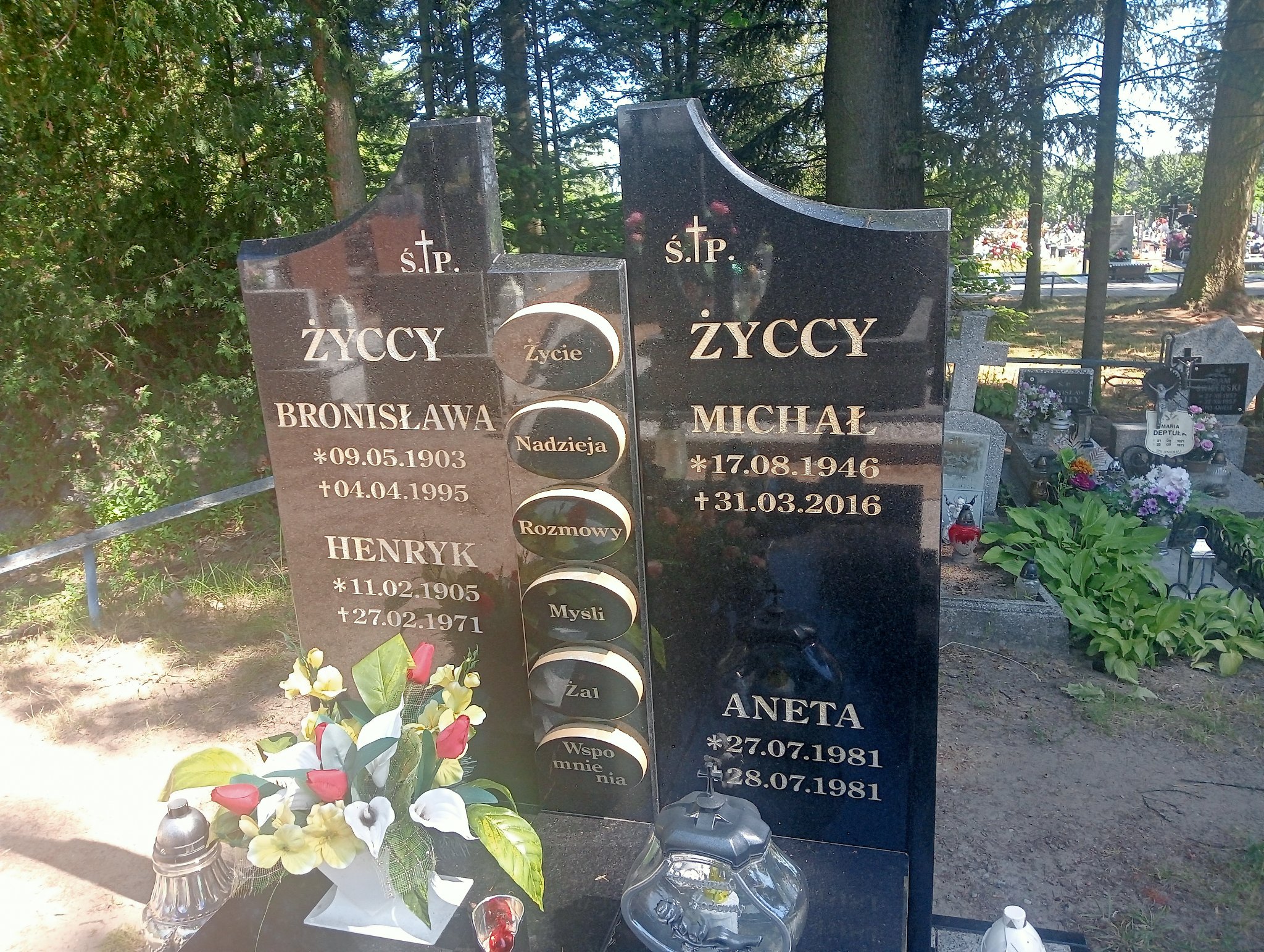 Bronisława Życka 1903 Piecki - Grobonet - Wyszukiwarka osób pochowanych