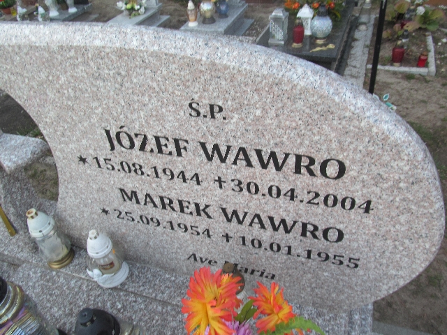 Marek Wawro 1954 Piecki - Grobonet - Wyszukiwarka osób pochowanych
