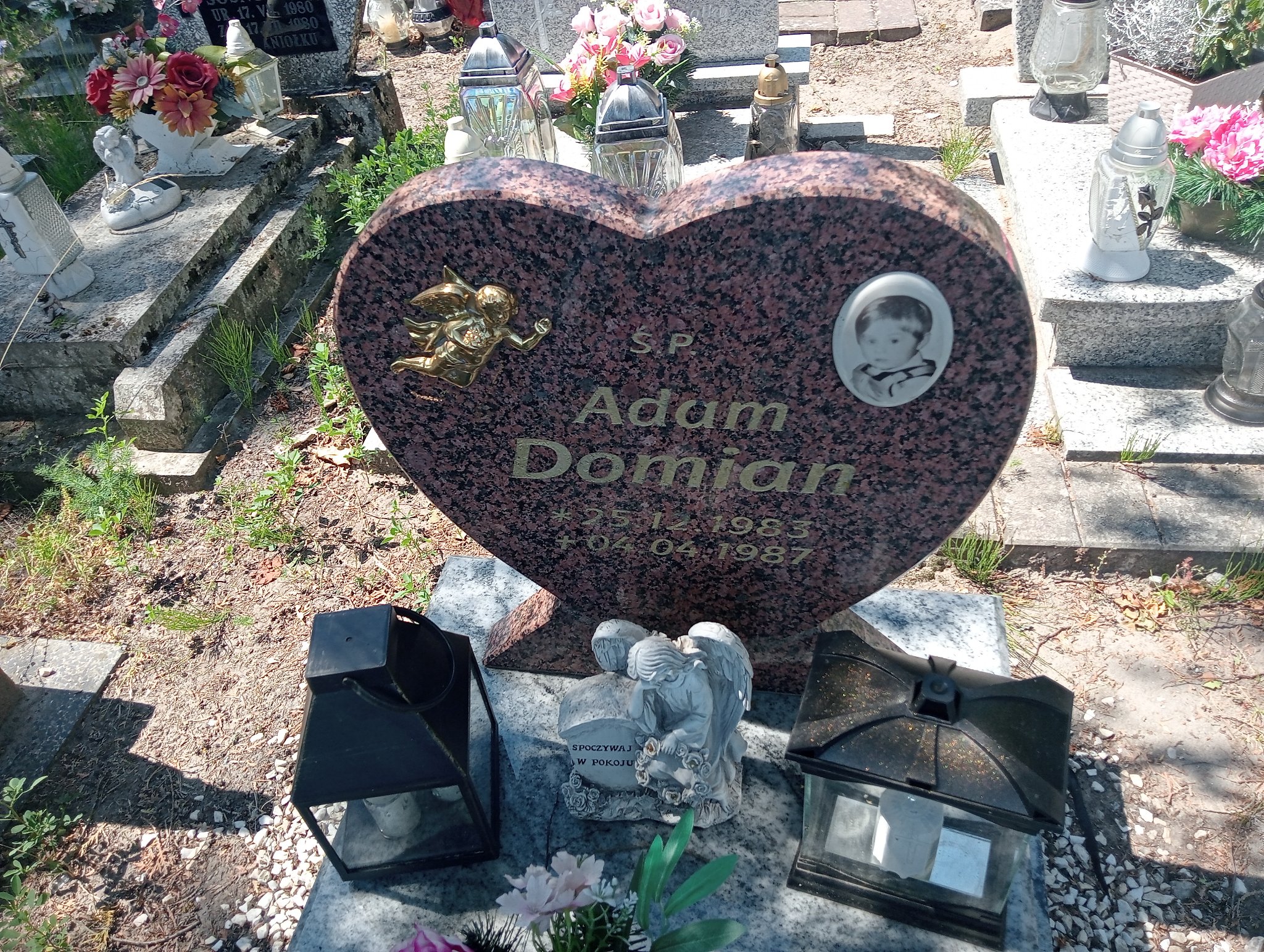 Adam Domian 1983 Piecki - Grobonet - Wyszukiwarka osób pochowanych