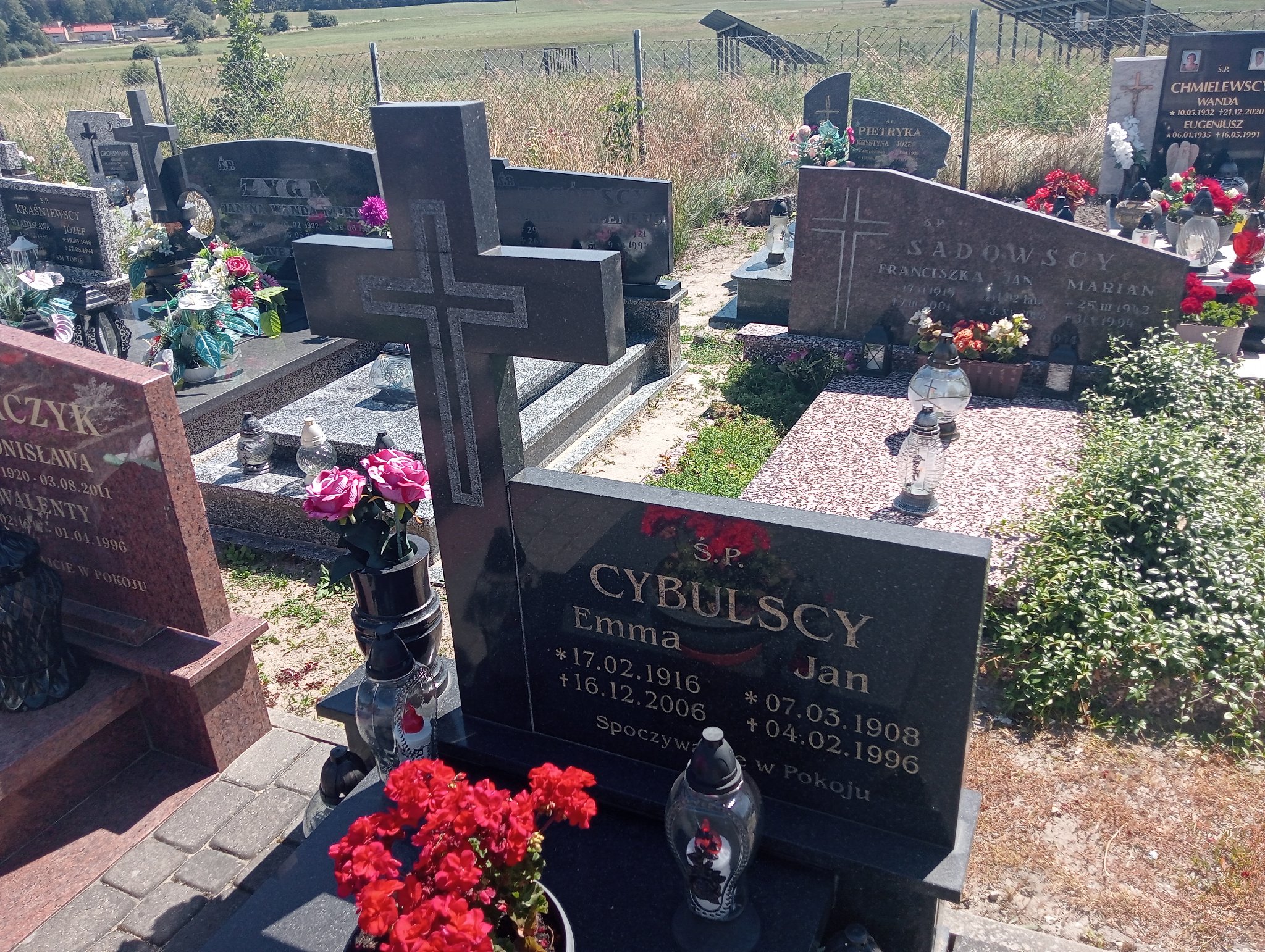 Emma Cybulska 1916 Piecki - Grobonet - Wyszukiwarka osób pochowanych