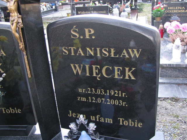 Stanisław Więcek 1921 Piecki - Grobonet - Wyszukiwarka osób pochowanych